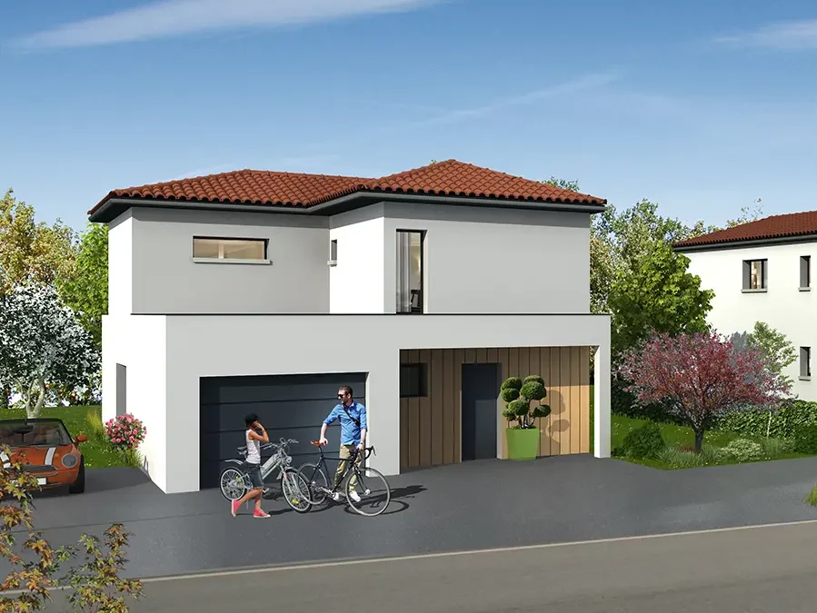 Maison contemporaine de 147,50 m² à Mâcon