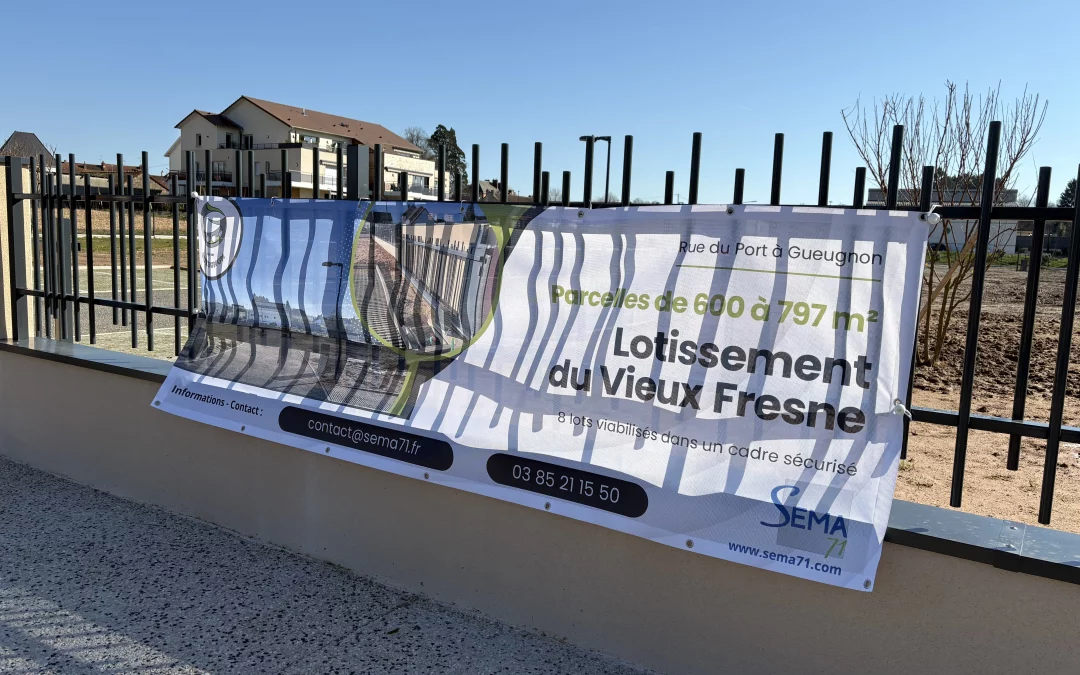 Terrain à vendre à Gueugnon – LOTISSEMENT LE VIEUX FRESNE